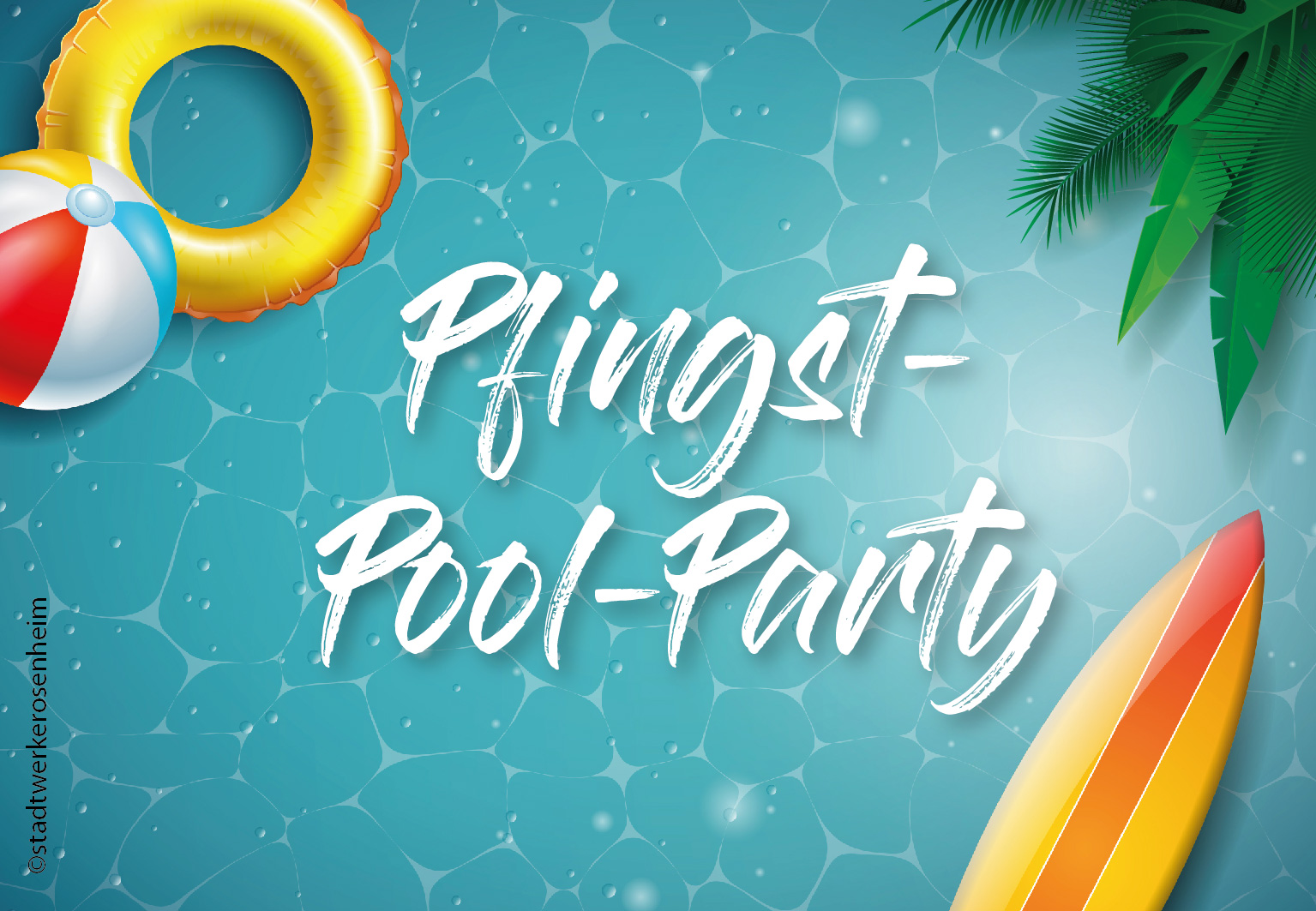 Ankuendigung Pfingst-Pool-Party