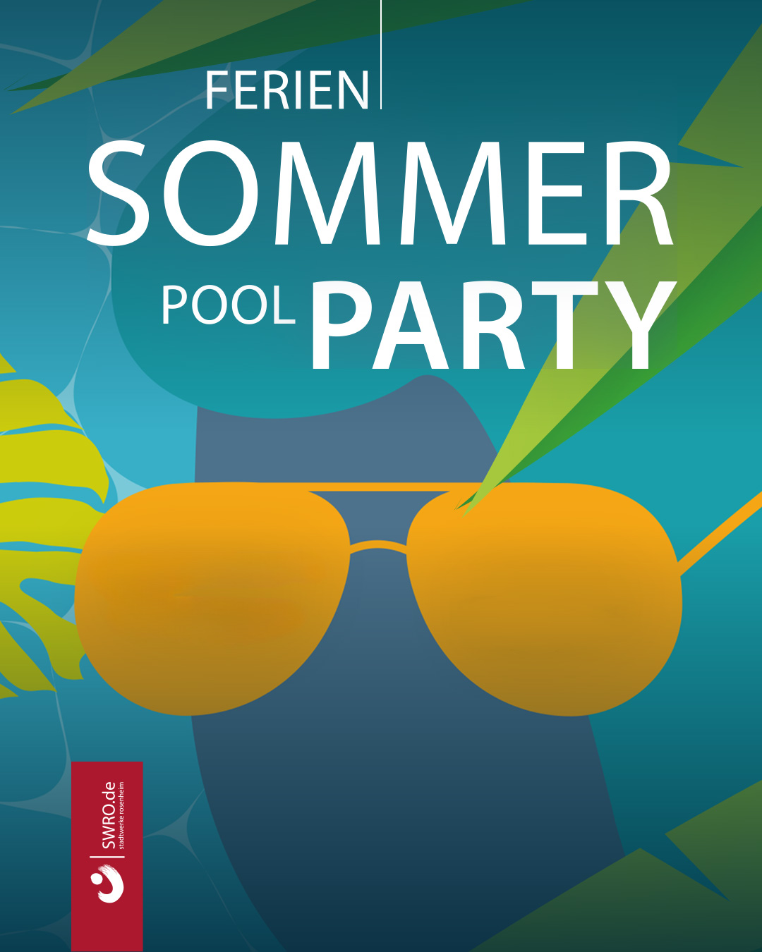 Ferien-Sommer-Pool-Party im Freibad