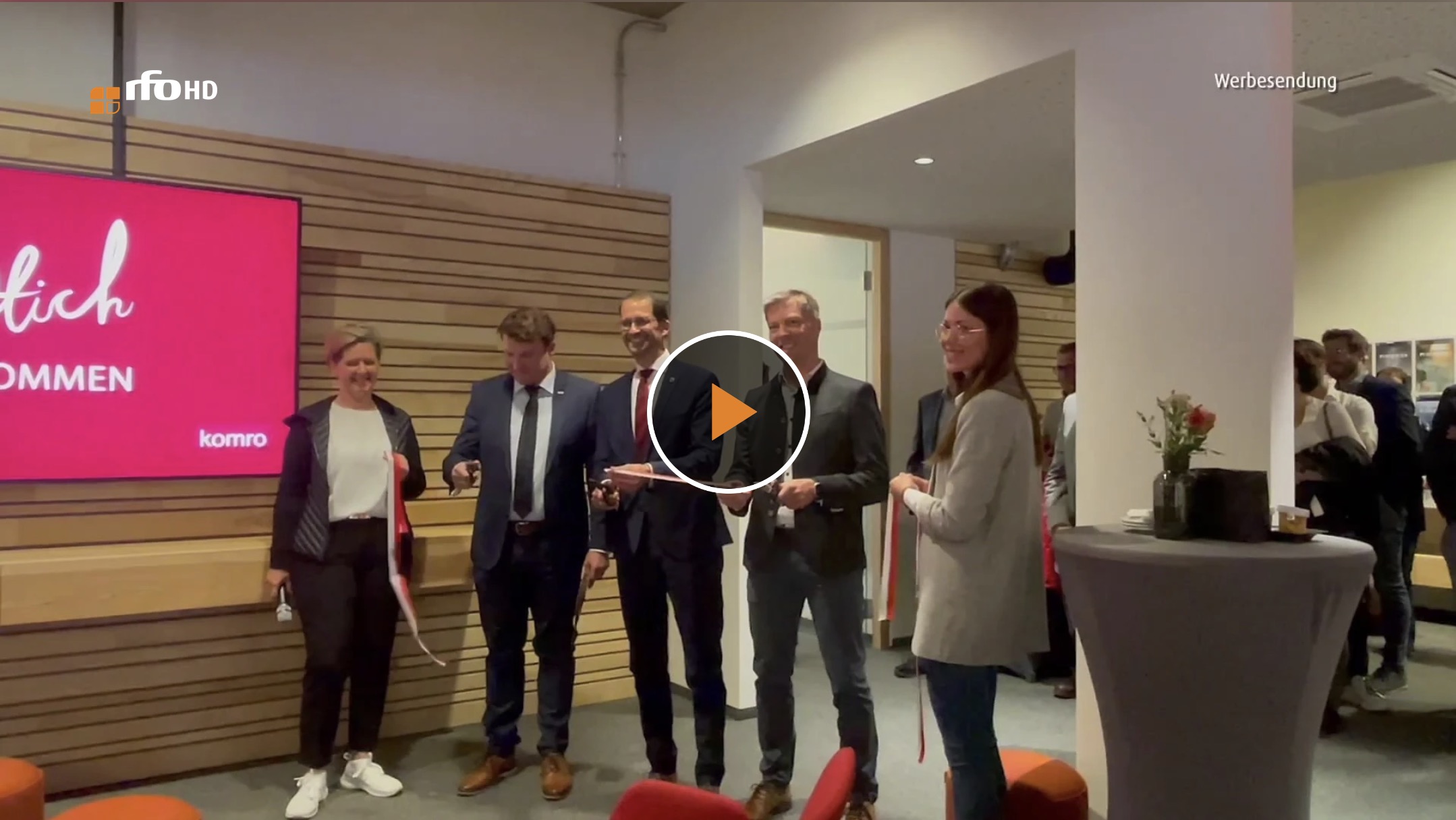 Video RFO Eröffnung Kundenzentrum