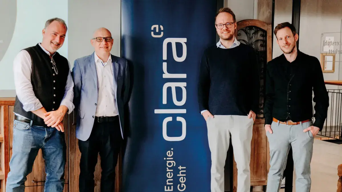 Clara kickoff-Veranstaltung mit Geschäftsführer