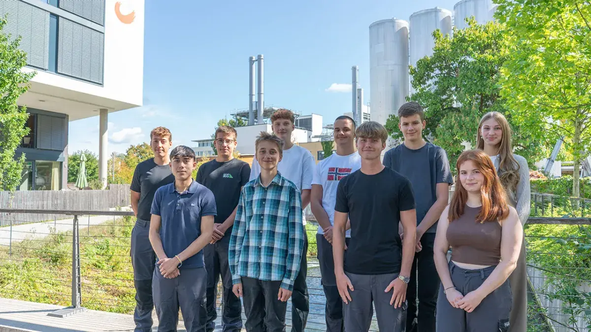 Gruppenfoto neue Azubis 2026