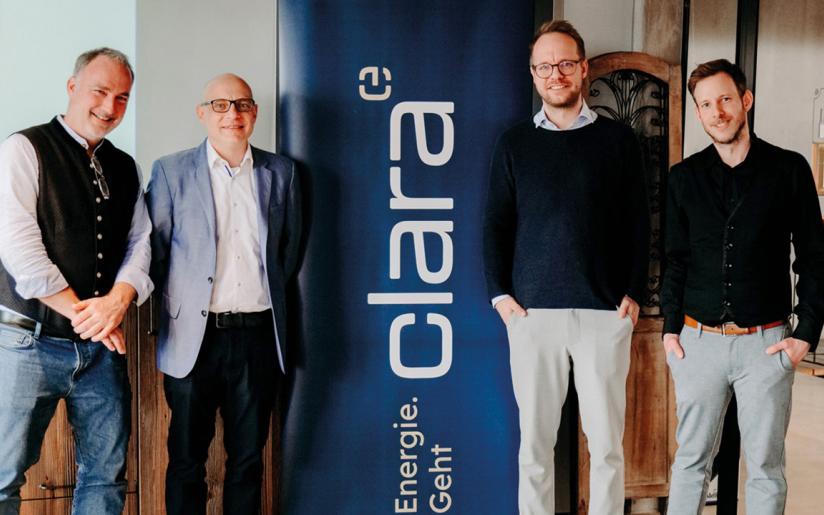 Clara kickoff-Veranstaltung mit Geschäftsführer