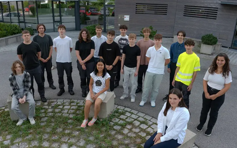 Gruppenfoto Azubis 2024