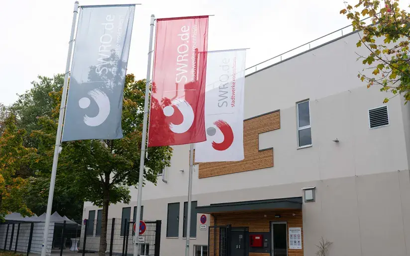 SWRO-Gebäude in der Schönfeldstraße