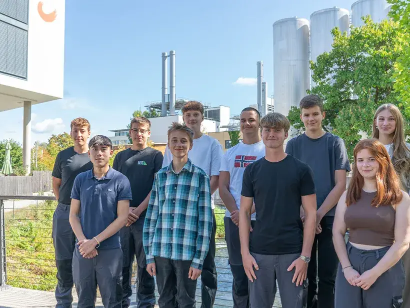 Gruppenfoto neue Azubis 2026