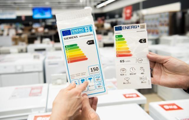 Energie sparen Energielabel EU