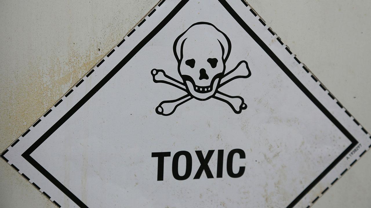 Gefahrenwarnung Toxic