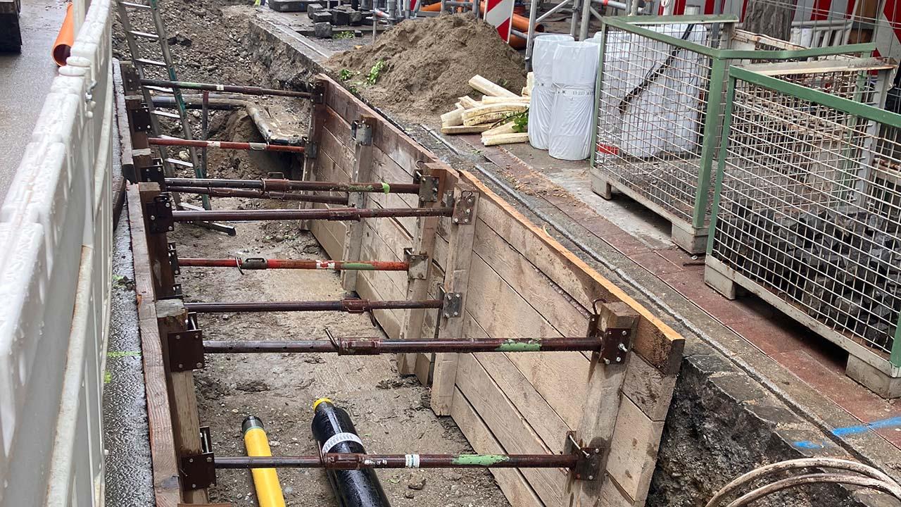 Beginn zweiter Bauabschnitt